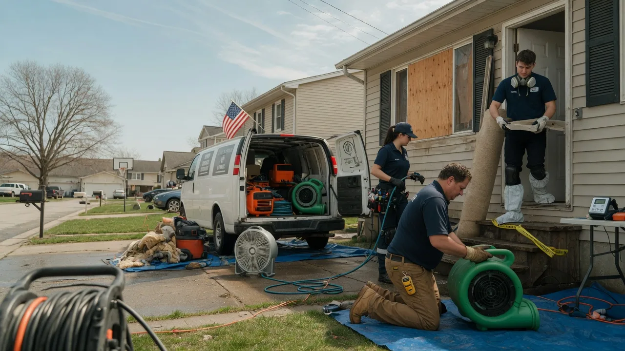 Water Damage Restoration in Clarence, LA near me